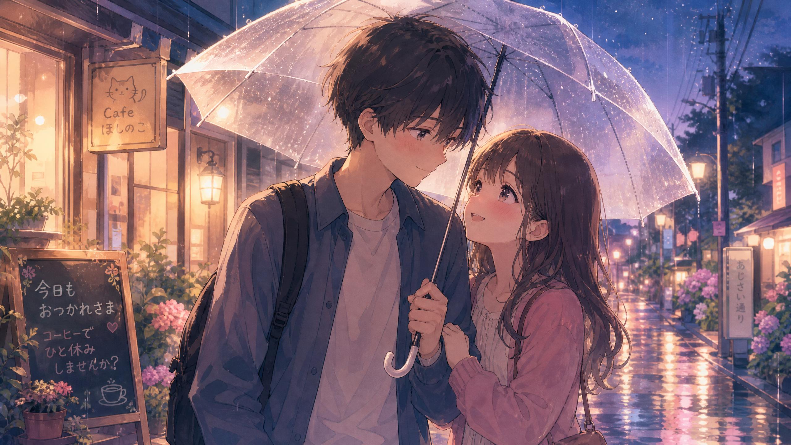 青柠视频-雨中相遇恋爱教程动漫合集